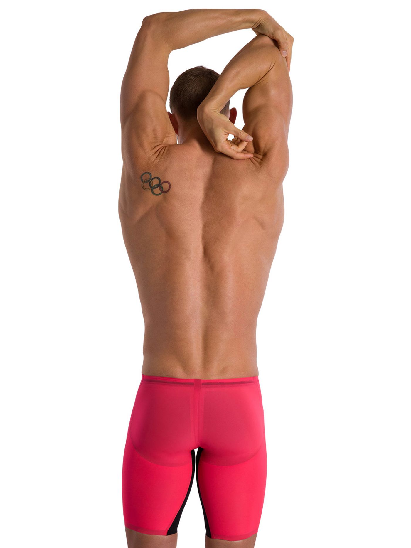 Speedo Fastskin LZR Pure Valor Phoenix Red & Black Jammers | Swimmer.com.au