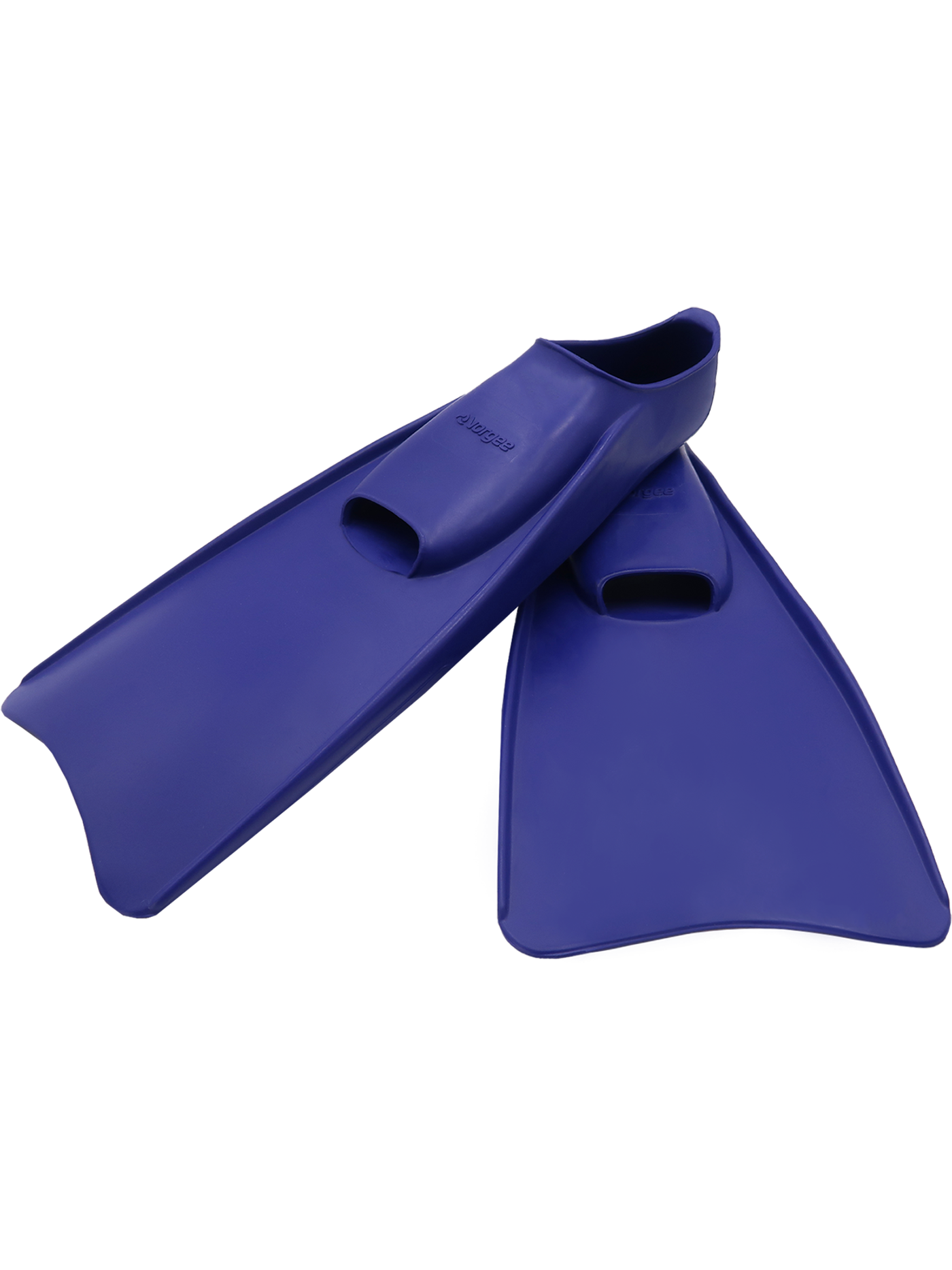 Vorgee Tech Long Blade Fins - Royal Blue | Swimmer.com.au