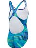 Speedo Linear Lava Splashback One Piece - Blue/Green