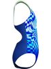 Speedo Placement Splashback One Piece - Sapphire/Clover