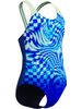 Speedo Placement Splashback One Piece - Sapphire/Clover