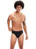 Speedo Splice 7cm Briefs - Hyperboom Logo/Black/Grey
