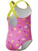 Speedo Toddler Girls Cross Back One Peice - Neon Flamingo