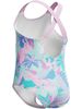 Speedo Toddler Girls Cross Back One Piece - Strawberry Crepe