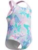 Speedo Toddler Girls Cross Back One Piece - Strawberry Crepe