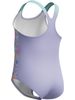 Speedo Toddler Girls Print One Piece - Bright Lavender