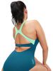 Speedo Support Banded One Piece - Teal/Green