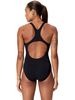 Speedo Printed Medalist One Piece - Black/Cobalt