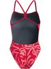 Speedo Printed V-Back 2.0 One Piece - Seashell Illusions/Summer Orange