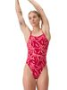 Speedo Printed V-Back 2.0 One Piece - Seashell Illusions/Summer Orange