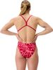 Speedo Printed V-Back 2.0 One Piece - Seashell Illusions/Summer Orange