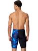 Speedo Mens Print V-Cut Jammers - Anthracite/Sapphire