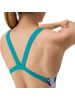 Speedo Printed Leaderback One Piece - Fronds/Turquoise Gem