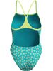 Speedo Printed Turnback One Piece - Bloom Burst/Turquoise Gem