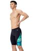 Speedo Spliced Printed Jammers - Sunset Grove/Black