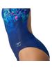 Speedo Placement Print Leaderback One Piece - Pixel Pool/Navy