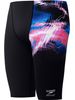 Speedo Placement Print Jammers - Electro Static/Black
