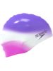 Speedo Multi Colour Swim Cap - Indigo Glow/White/Margarita Pink