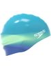 Speedo Multi Colour Swim Cap - Mayan Blue/Pale Clover/Deep Sapphire