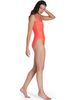 Speedo Logo Deep U-Back One Piece - Siren Red