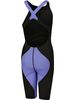 Speedo Fastskin Junior LZR Ignite Kneelength - Black/Miami Lilac