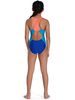 Speedo Colourblock Spiritback One Piece - Blue Flame/Siren