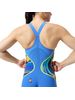 Speedo Fastskin LZR Pure Intent 2.0 Closedback Kneeskin - Molten Blur/Cobalt/Hyper Yellow