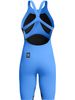 Speedo Fastskin LZR Pure Valor 2.0 Openback Kneeskin - Molten Blur/Cobalt