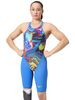 Speedo Fastskin LZR Pure Valor 2.0 Openback Kneeskin - Molten Blur/Cobalt