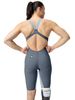 Speedo Fastskin LZR Pure Valor 2.0 Openback Kneeskin - Grey Lead/Arcadia Blue
