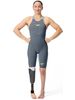Speedo Fastskin LZR Pure Valor 2.0 Openback Kneeskin - Grey Lead/Arcadia Blue