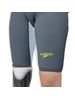 Speedo Fastskin LZR Pure Valor 2.0 Openback Kneeskin - Grey Lead/Arcadia Blue