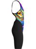 Speedo Fastskin LZR Pure Valor 2.0 Openback Kneeskin - Black/Molten Blur