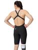 Speedo Fastskin LZR Pure Valor 2.0 Openback Kneeskin - Black/Molten Blur
