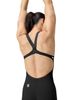 Speedo Fastskin LZR Pure Valor 2.0 Openback Kneeskin - Black/Molten Blur