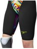 Speedo Fastskin LZR Pure Valor 2.0 Openback Kneeskin - Black/Molten Blur