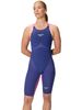 Speedo Fastskin LZR Valor 2.0 Closedback Kneeskin - Navy/Jelly