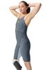 Speedo Fastskin LZR Pure Valor 2.0 Closedback Kneeskin - Grey Lead/Arcadia Blue