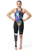 Speedo Fastskin LZR Pure Valor 2.0 Closedback Kneeskin - Black/Molten Blur
