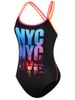 Speedo NYC Typo Womens One Piece