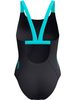 Speedo Leaderback One Piece - Anthracite/Mayan Blue