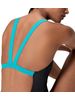Speedo Leaderback One Piece - Anthracite/Mayan Blue