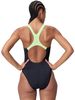 Speedo Medley Logo One Piece - Anthracite/Clover