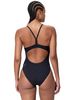 Speedo Classic Logo Thinstrap One Piece - Anthracite