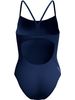 Speedo Classic Logo Thinstrap One Piece - Peacoat