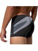Speedo Mens Hyperboom Logo Aquashorts - Anthracite/Grey