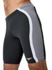 Speedo Mens Solid Spliced Jammers - Anthracite/Grey