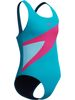 Speedo Hyperboom Splice One Piece - Mayan Blue/Magarita Pink