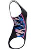 Speedo Print Splice Muscleback - Anthracite/Pink