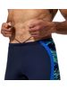 Speedo Mens Print Spliced Jammers - Peacoat/Sapphire